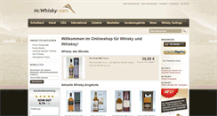 Desktop Screenshot of mcwhisky.com